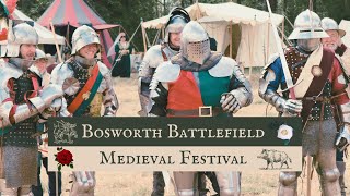 Bosworth Battlefield Medieval Festival 2022 [upl. by Libb540]