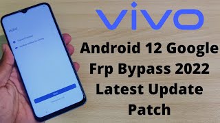 Vivo Y77 Frp Bypass Without Pc  Vivo Forget Google Account Bypass Easy Method Android 12 [upl. by Christal]