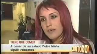 Dulce Maria se desmaya en la grabación de Rebelde [upl. by Esoranna]