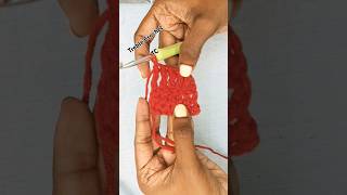 How to triple crochettccrochet tutorial for beginnerstreble crochet [upl. by Ehcropal]