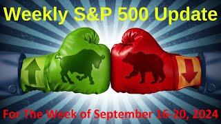 SampP 500 Weekly Market Update for Monday Sept 1620 2024 [upl. by Sirdi]