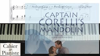 The Mandolin quotCaptain Corellis Mandolinquot  Stephen Warbeck Partition [upl. by Nauqat]