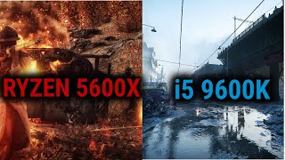 i5 9600k vs Ryzen 5 5600x in 2021 [upl. by Nolasba668]