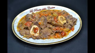 Ossobuco stufato Ricetta facile [upl. by Grodin]