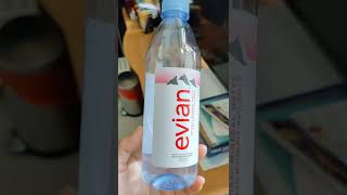 evian 500ml water air [upl. by Unam]