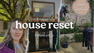 Pre holiday house clean and tidy vlog [upl. by Enelrae]