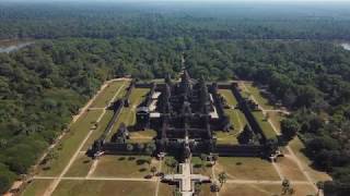 Angkor Wat by Drone [upl. by Derej6]