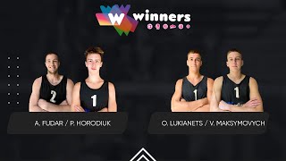 Winners Beach Volleyball Men A Fudar  P Horodiuk  O Lukianets  V Maksymovych 23092024 [upl. by Anayit241]