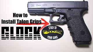 How to Install Talon Grips on a Glock 20 [upl. by Kendry]