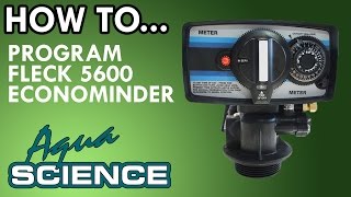 How to Program Fleck 5600 Econominder [upl. by Terza]