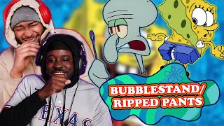 TECHNIQUE  Spongebob Squarepants S1 E2 REACTION [upl. by Maffa]