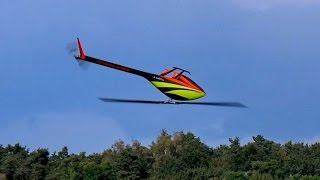 TDR 2 HENSELEIT RC MODEL HELICOPTER 3D FLIGHT DEMO  Seehausen Germany August 2016 [upl. by Adnwahs]