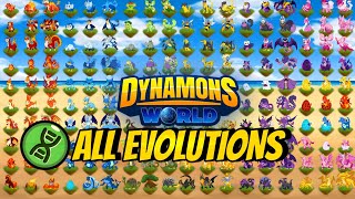 Evolving All 252 Dynamons 🤯  Dynamons World [upl. by Yalahs]