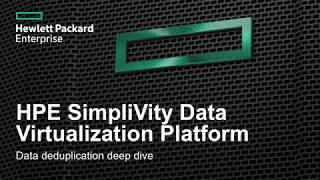 Demo Data Deduplication with HPE SimpliVity Hyperconverged Infrastructure [upl. by Huebner]