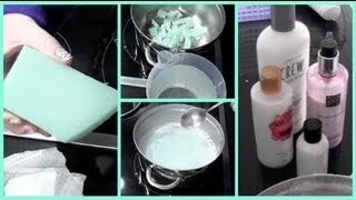 DIY Vloeibare zeep zonder glycerine [upl. by Ninel]