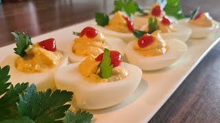 🇸🇷 Surinaamse gevulde eieren deviled eggs [upl. by Schindler]