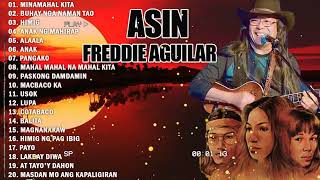 Asin Freddie Aguilar Greatest Hits NONSTOP  Best Classic Relaxing Love Songs Of All Time 5 [upl. by Eimmelc318]