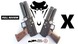 Evanix VIPERX Review Compact SemiAuto PCP Pistol in 17722 and25 [upl. by Nylirrej]