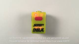 Balise de détresse Super Pass II  MMF [upl. by Attevroc]