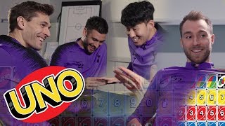 SPURS UNO SHOWDOWN  ft Heungmin Son Christian Eriksen Fernando Llorente and Paulo Gazzaniga [upl. by Atnoled204]