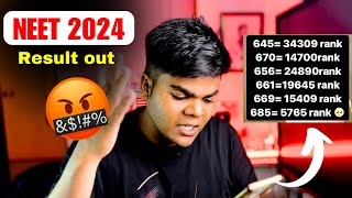 NEET 2024 Results out NTA scam 🤬 [upl. by Htims837]