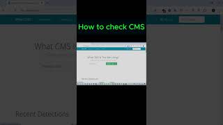 how to check cms [upl. by Tnirb302]