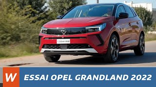 Essai du nouveau OPEL Grandland Maroc  تجربة قيادة المغرب [upl. by Orlov]