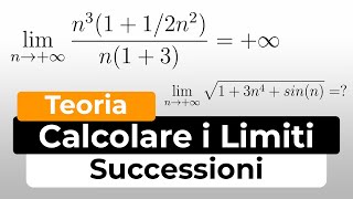 Tecniche di Calcolo per risolvere le Forme Indeterminate Esempi chiari e pratici  Successioni [upl. by Klara]