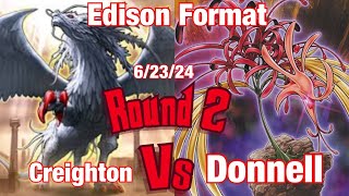 Edison Format Round 2 Chaos Lightsworn Vs Amaryllis Burn [upl. by Yentiw]