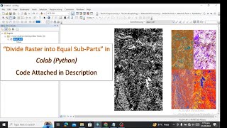 SplitDivide Raster into Equal Parts using Python HindiUrdu Lecture13 Geospatial Analysis [upl. by Josefa745]