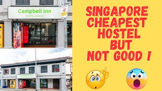 SINGAPORE CHEAPEST HOSTEL  SINGAPORE HOSTEL  CHEAP HOSTEL IN SINGAPORE  CAMPBELL INN [upl. by Moscow233]