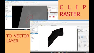 Clip Raster data TIF with a Polygon shapefile in QGIS [upl. by Ainotna533]