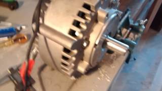 MANTRA PMDC Brushed axial flux 8kW motor 1st test [upl. by Huppert]