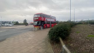 Full route visual 262 go ahead London Stratfordgallions reach shopping parkE400cityEV [upl. by Zanahs]