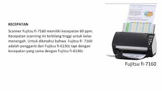 REVIEW SCANNER FUJITSU FI7160 [upl. by Gris341]