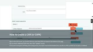 How To Create a CAR or CAPA in Cetec ERP [upl. by Aehtrod]