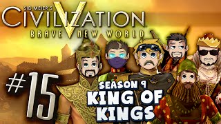 Civilization 5 King of Kings 15  Poppin Scientists [upl. by Enutrof159]