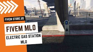 FiveM Electric Gas Station MLO fivem gasstation [upl. by Rocca]