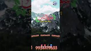 Surah AnNaas shortfeed ytshorts trending ytshortviralreels gausiya rohani centre [upl. by Elleira995]