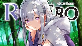 Re Zero Season 2 Full Recap  Everything You Need To Know For Season 3 [upl. by Aremmat509]