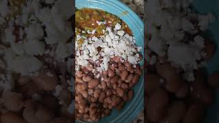 Nopales con frijoles y su carnita 🤤 [upl. by Akiwak]