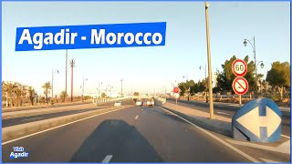 Agadir City Tour 2022  Tour around the City  Agadir Morocco [upl. by Retlaw]