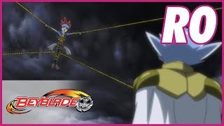 Beyblade Metal Masters  Confruntarea Gingka versus Damian  Ep 95  ROMÂNǍ [upl. by Renate]