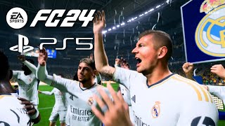 FC 24  Real Madrid VS Dortmund  UCL Final Gameplay PS5 [upl. by Bertelli]