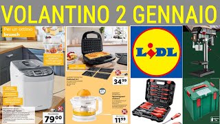 Volantino Lidl Parkside Fai Da Te  Offerte valide dal 2 Gennaio Macchina per il Pane Pasta e Pizza [upl. by Immij]