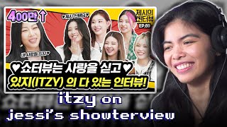 ITZY on Showterview with Jessi TZYs comeback interview EP69 reaction [upl. by Sarene]