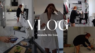 VLOG  Ev temizliği Günlük rutinler neler yedim [upl. by Salvadore]