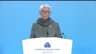 ECB’s Lagarde on Rate Decision PEPP Program Statement [upl. by Decima]