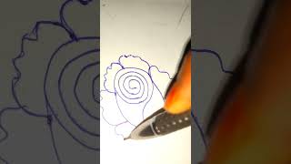 हाउ टू ड्रॉ ब्यूटीफुल पिलो कवर स्मॉल एंड इजी रोज designdrawtutorial [upl. by Yasmar231]