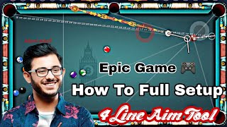 How To Full Setup In Hindi Voice 8 Ball Path Finder Line AimTool Se Kasey Epic Game Khale Full Setup [upl. by Mitchael]